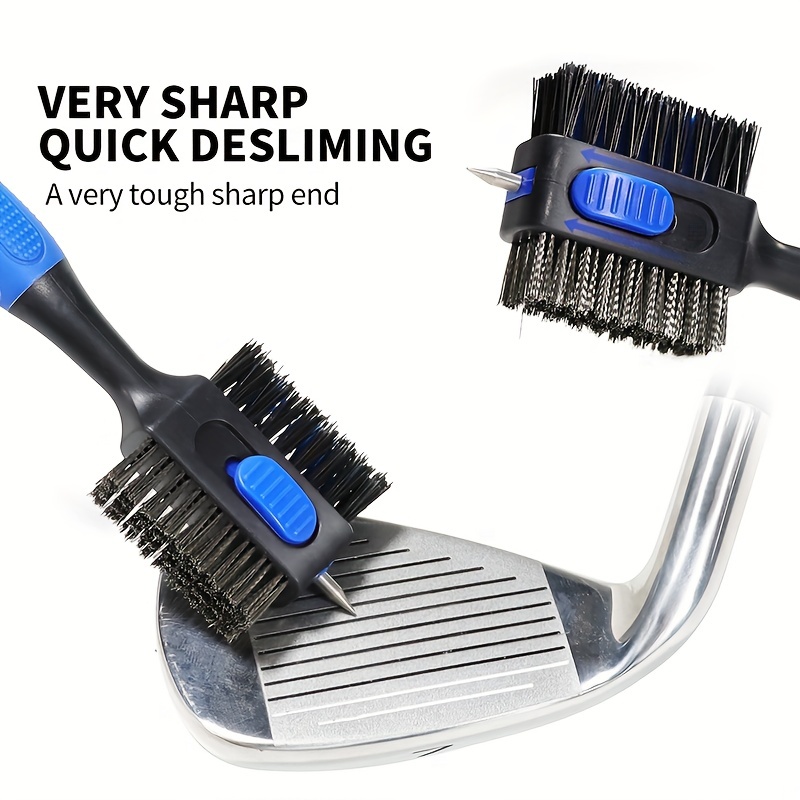 Golf Equipment To Improve Your Game - Çift Taraflı Golf Sopası Temizleme Fırçası