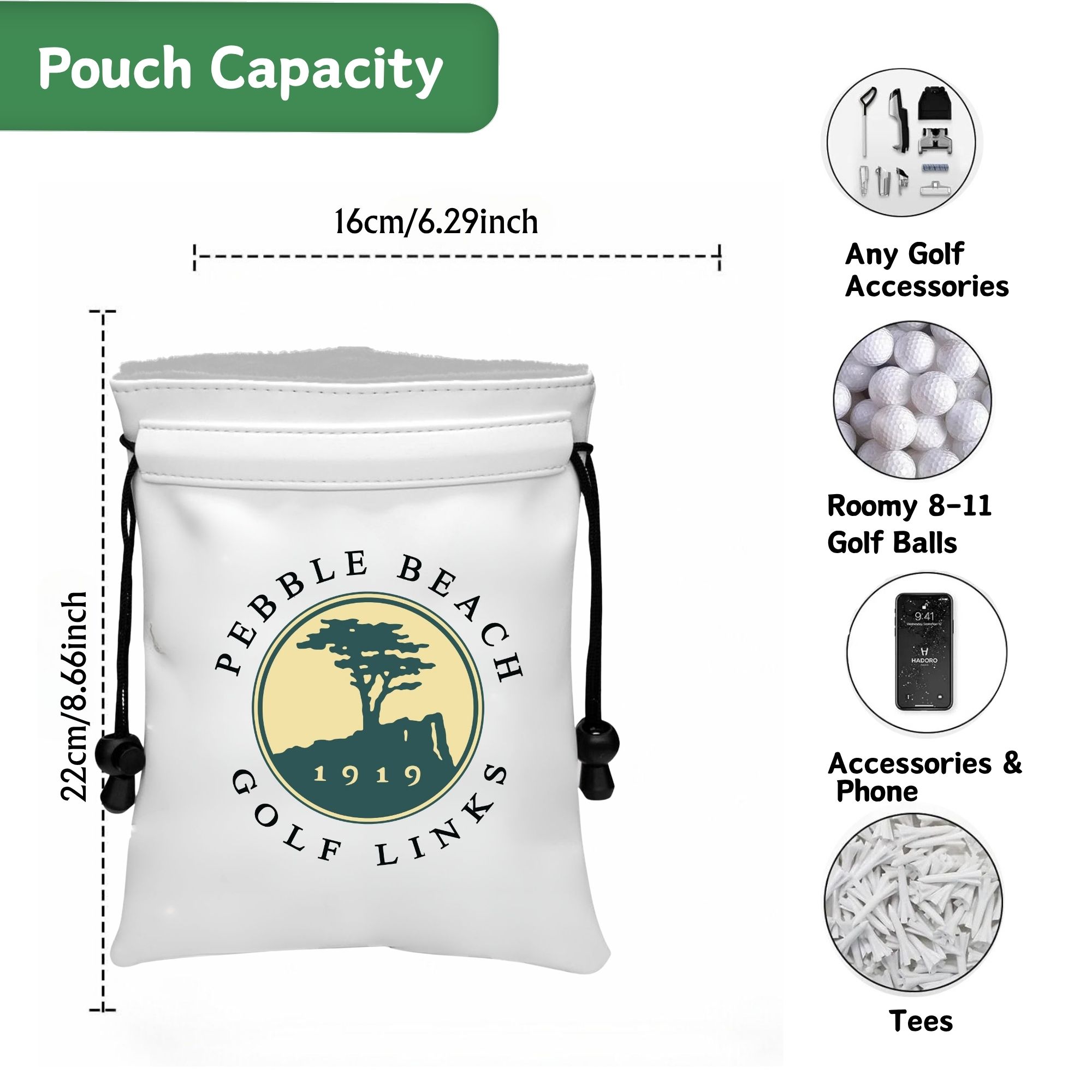 Crown Golf Değerli Eşya Çantas - Golf Equipment Drawing incelemesi ve fiyatı