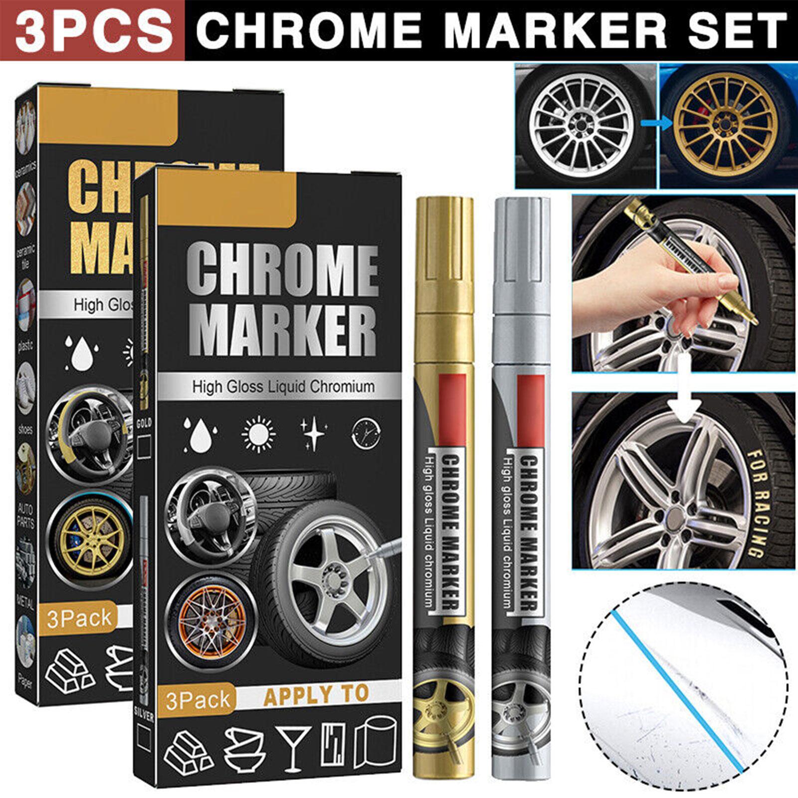 3'lü Set Krom Kalem Araba DIY  - Tee Height Marker incelemesi ve fiyatı